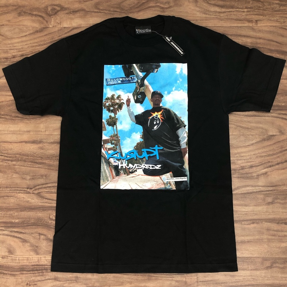 THE HUNDREDS KURUPT TEE T SHIRT BLACK Supreme Sz M